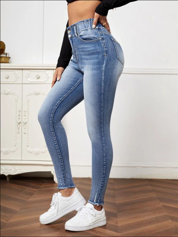 Women's High Waisted Jeans